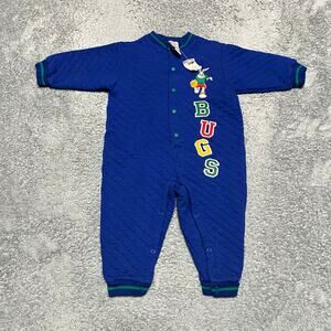 Vintage Baby Romper Warner Studios Looney Tunes Bugs Bunny 18 Months